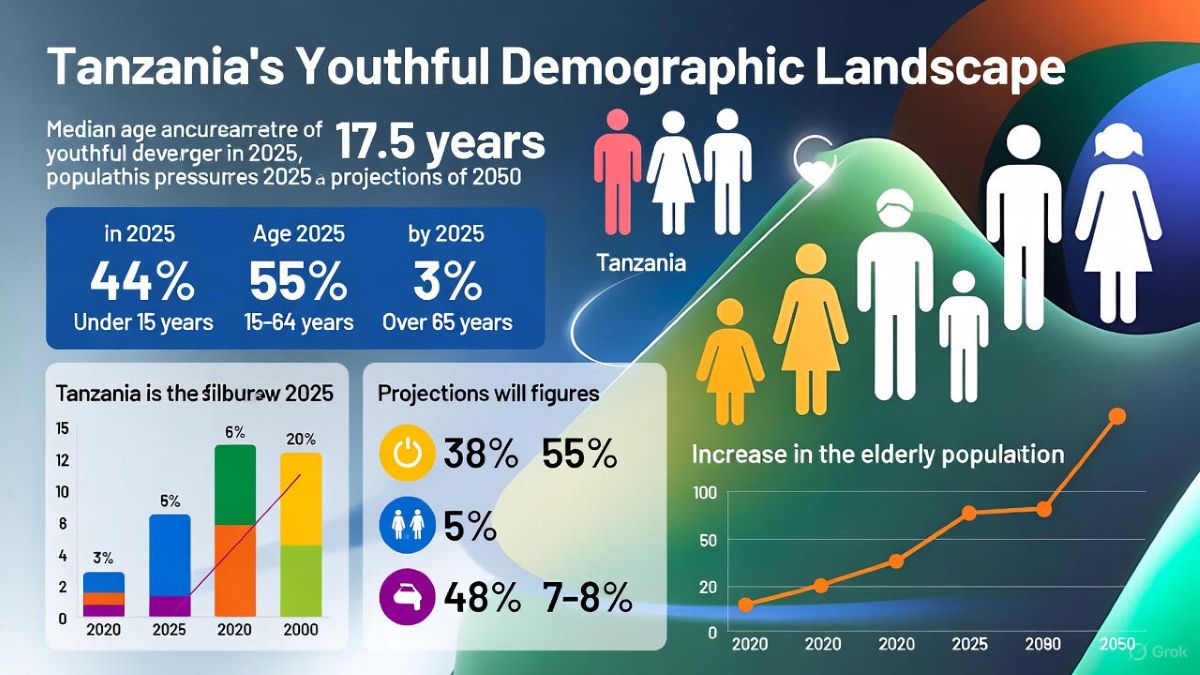 Tanzania Youthful Demographic Landscape