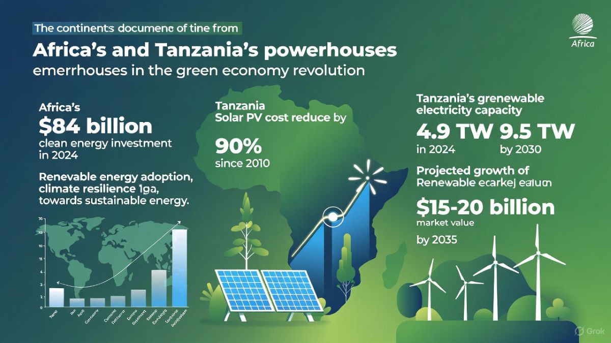 Tanzania and Africa are emerging as powerhouses in the green economy revolution